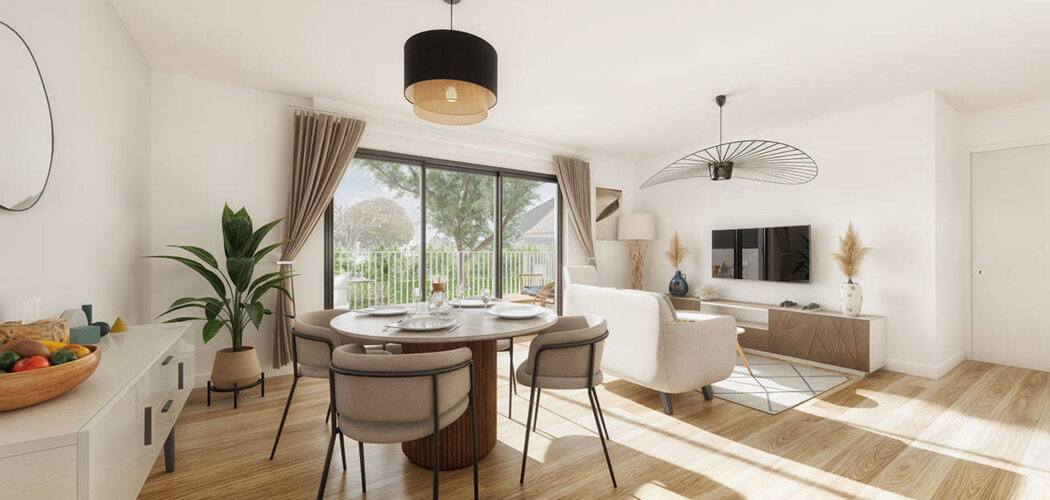 Programme immobilier neuf Le Courtil - Arzon centre-bourg proche port du Crouesty (56640) - Référence : 15696