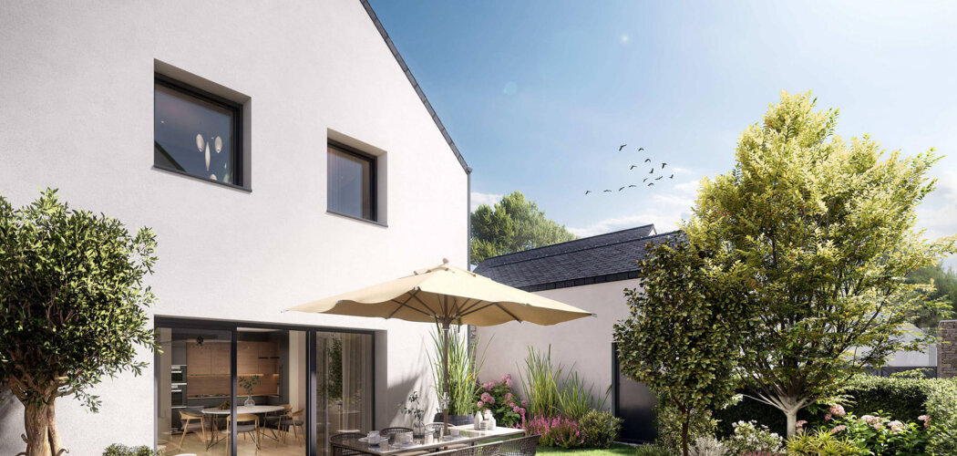 Programme immobilier neuf Le Clos des saules - Arzon : Maisons T3–T5 avec terrasses, jardins privatifs et proximité cœur de ville (56640) - Référence : 12653