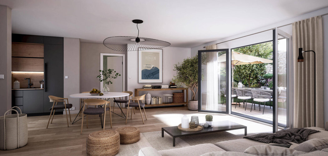 Programme immobilier neuf Le Clos des saules - Arzon : Maisons T3–T5 avec terrasses, jardins privatifs et proximité cœur de ville (56640) - Référence : 12653