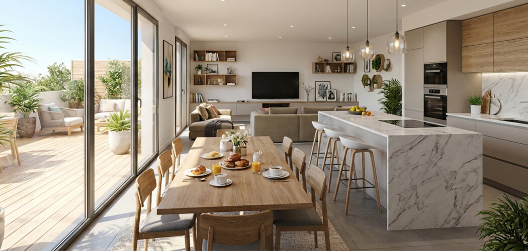 Programme immobilier neuf ARANEA - Ascain centre à 15 min des plages de Saint-Jean-Luz (64310) - Référence : 14043