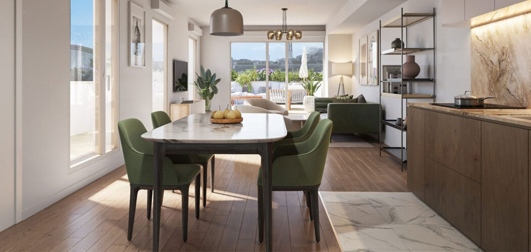 Programme immobilier neuf Les Portes de Seine - Asnières-sur-Seine appartements neufs à 7 min des Grésillons (92600) - Référence : 17264