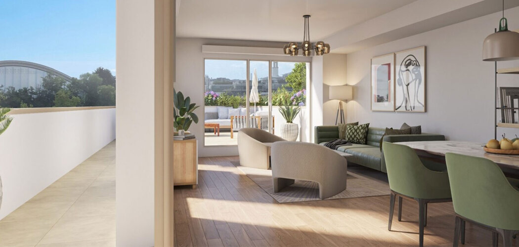 Programme immobilier neuf Les Portes de Seine - Asnières-sur-Seine appartements neufs à 7 min des Grésillons (92600) - Référence : 17264