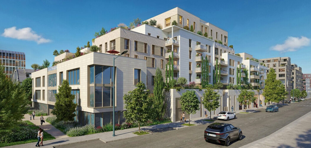 Programme immobilier neuf Les Portes de Seine - Asnières-sur-Seine appartements neufs à 7 min des Grésillons (92600) - Référence : 17264