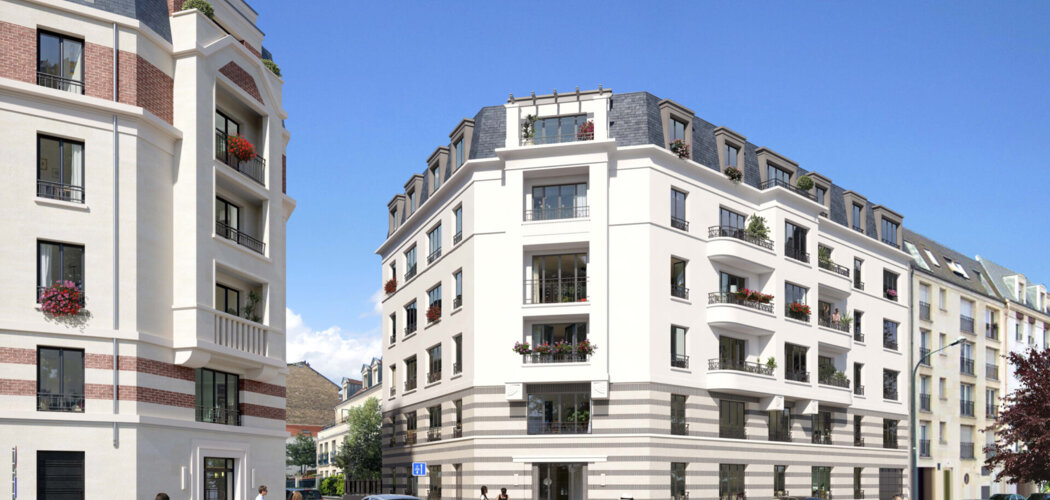 Programme immobilier neuf Villa des Arts II - Asnières-sur-Seine : Appartements studio–T4 avec balcons, terrasses et architecture Art Déco à 800m de la gare Les Agnettes (92600) - Référence : 6673