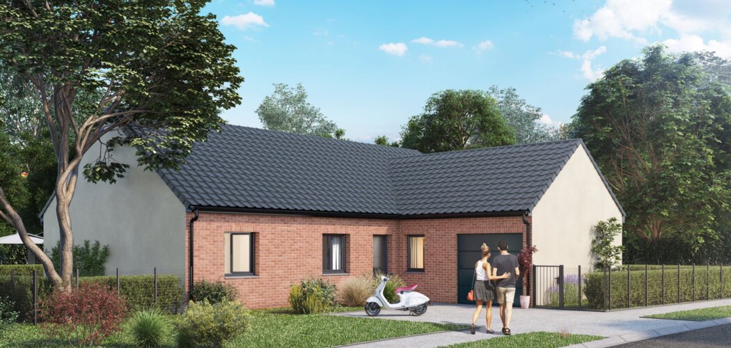 Programme immobilier neuf L'ECRIN DE TEGIA ATHIES - Athies : Villas T4–T5 avec jardins, garages et RT2012 proche d’Arras
Descriptif : (62223) - Référence : 13888