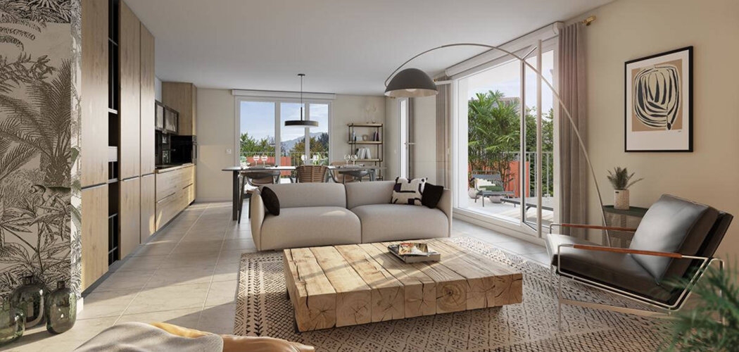 Programme immobilier neuf LES ECOLINES - Aubagne : appartements neufs du studio au 5 pièces à 1,5 km du centre-ville (13400) - Référence : 14423