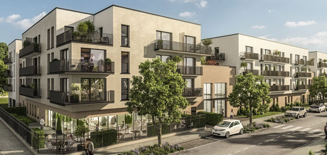 Programme immobilier neuf Reflets de Seine LMNP (78) - Aubergenville résidence seniors proche gare (78410) - Référence : 16376
