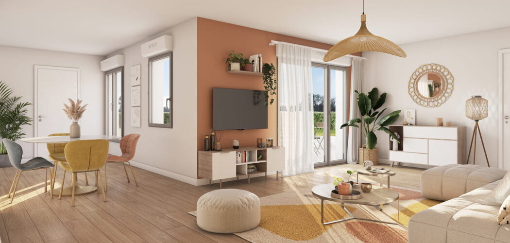 Programme immobilier neuf EQUINOXE - Aubervilliers : 23 appartements neufs du studio au T5 à 5 min du RER B La Plaine Stade de France (93300) - Référence : 15847
