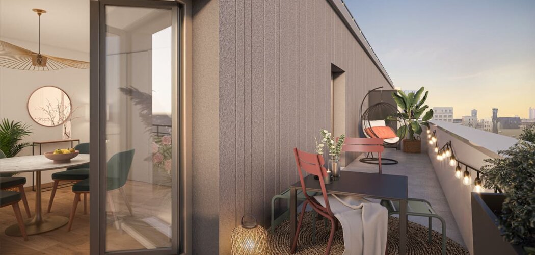 Programme immobilier neuf EQUINOXE - Aubervilliers : 23 appartements neufs du studio au T5 à 5 min du RER B La Plaine Stade de France (93300) - Référence : 15847