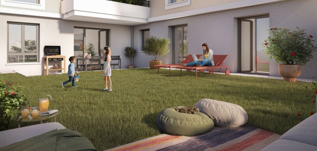 Programme immobilier neuf EQUINOXE - Aubervilliers : 23 appartements neufs du studio au T5 à 5 min du RER B La Plaine Stade de France (93300) - Référence : 15847