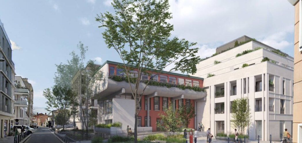 Programme immobilier neuf Les Allées du Parc - Aubervilliers à deux pas de l’Hôtel de Ville (93300) - Référence : 16459
