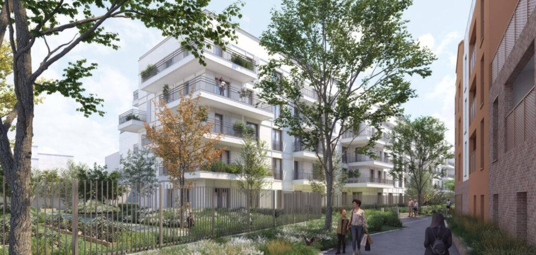 Programme immobilier neuf Les Allées du Parc - Aubervilliers à deux pas de l’Hôtel de Ville (93300) - Référence : 16459