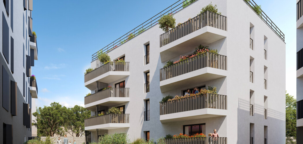 Programme immobilier neuf L’orée du canal - Aubervilliers à deux pas du métro ligne 12 (93300) - Référence : 16430