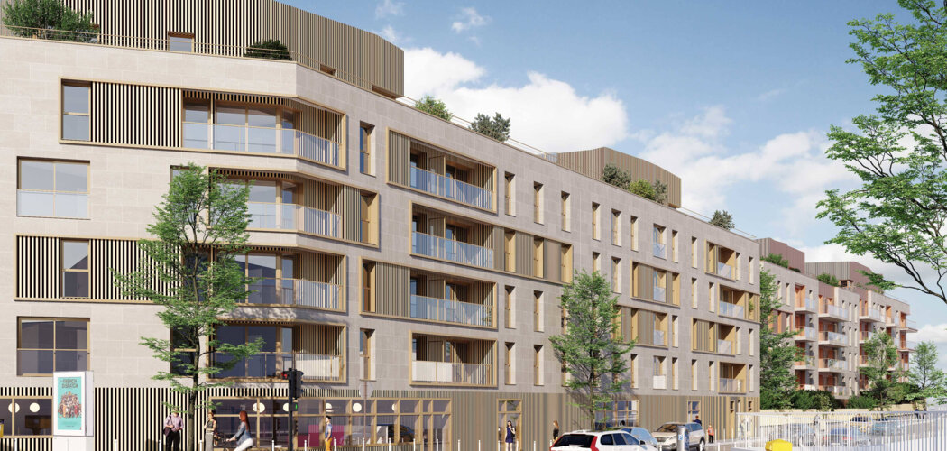 Programme immobilier neuf Le Clos des Vertus - Aubervilliers à moins de 500m du Canal de Saint-Denis (93300) - Référence : 16614