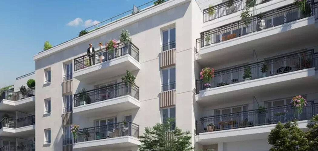 Programme immobilier neuf Le Léopold - Aubervilliers à proximité à pied du métro ligne 7 (93300) - Référence : 16670