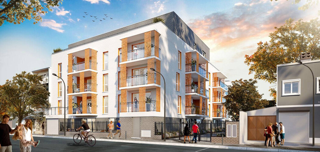 Programme immobilier neuf VILLA CAPUCINE - Aubervilliers à proximité de 3 gares (93300) - Référence : 16454