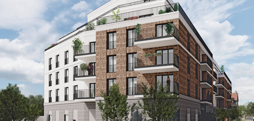 Programme immobilier neuf PASSAGE DES ARTS - Aubervilliers à quelques minutes à pied de la future gare ligne 15 Est (93300) - Référence : 16569
