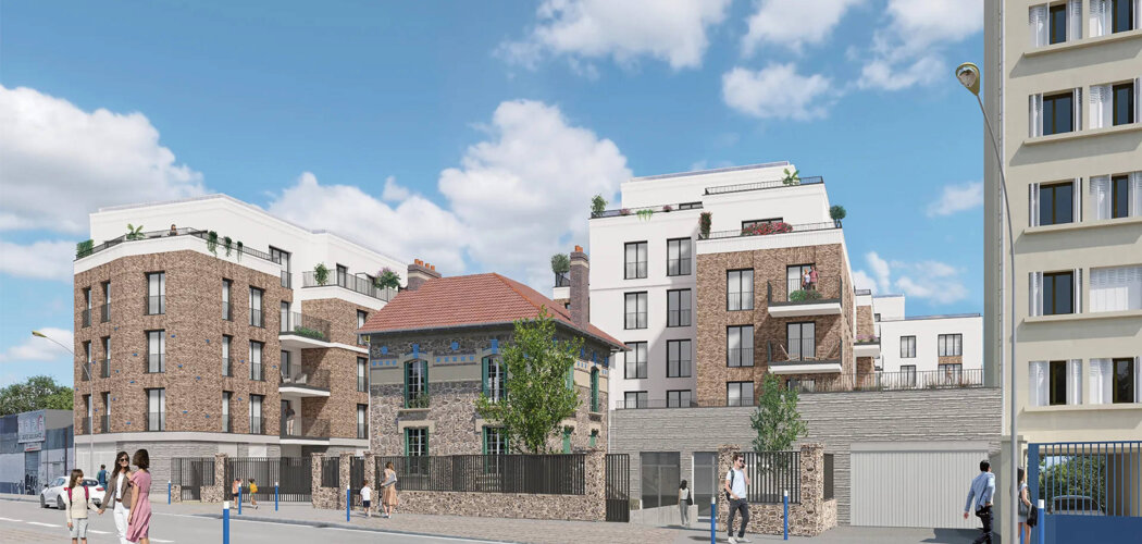Programme immobilier neuf PASSAGE DES ARTS - Aubervilliers à quelques minutes à pied de la future gare ligne 15 Est (93300) - Référence : 16569
