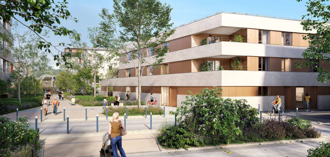Programme immobilier neuf Les Rives du canal - Aubervilliers appartements neufs au cœur de la ZAC du Landy (93300) - Référence : 16281