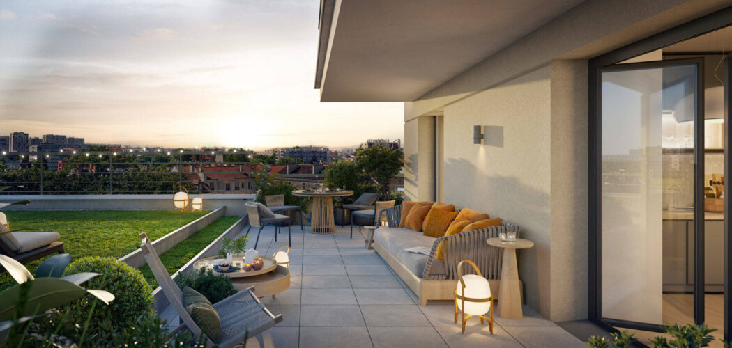 Programme immobilier neuf JARDINS DU LANDY -  Aubervilliers : appartements neufs du studio au 4 pièces proche du canal Saint-Denis (93300) - Référence : 15559