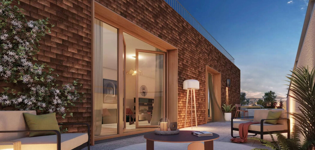 Programme immobilier neuf LES TERRASSES CLAUDEL - LES TERRASSES CLAUDEL - TR1 Collectifs Libre - Aubervilliers : appartements neufs du studio au 5 pièces à 2 pas du métro 7 (93300) - Référence : 15400