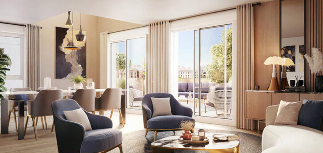 Programme immobilier neuf Infinity - Aubervilliers, appartements neufs et jardin central à deux pas du métro 12 (93300) - Référence : 15936