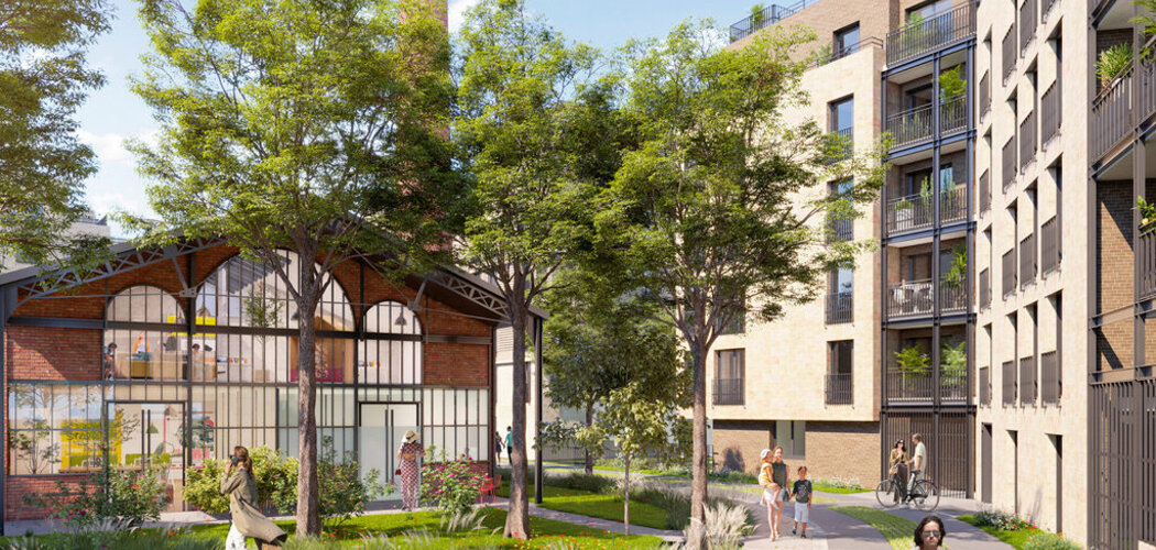 Programme immobilier neuf LES ATELIERS 63 - Aubervilliers : appartements neufs industriels en plein centre-ville (93300) - Référence : 14859