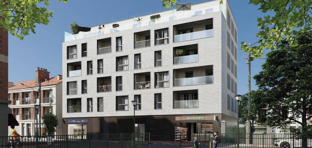Programme immobilier neuf Le Jardin d'Hélène - Aubervilliers proche de la future ligne 15 direction La Défense (93300) - Référence : 11576