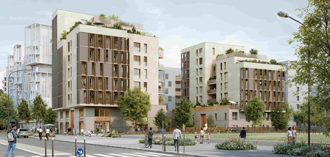 Programme immobilier neuf Symbiose - Aubervilliers proche du futur campus Condorcet (93500) - Référence : 16975