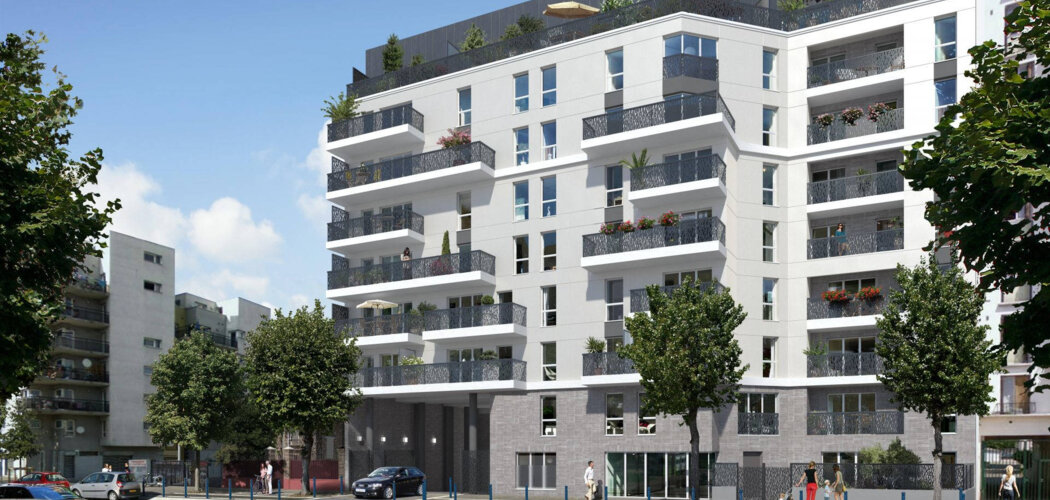 Programme immobilier neuf 62 Roosevelt - Aubervilliers proche du RER B (93300) - Référence : 14207