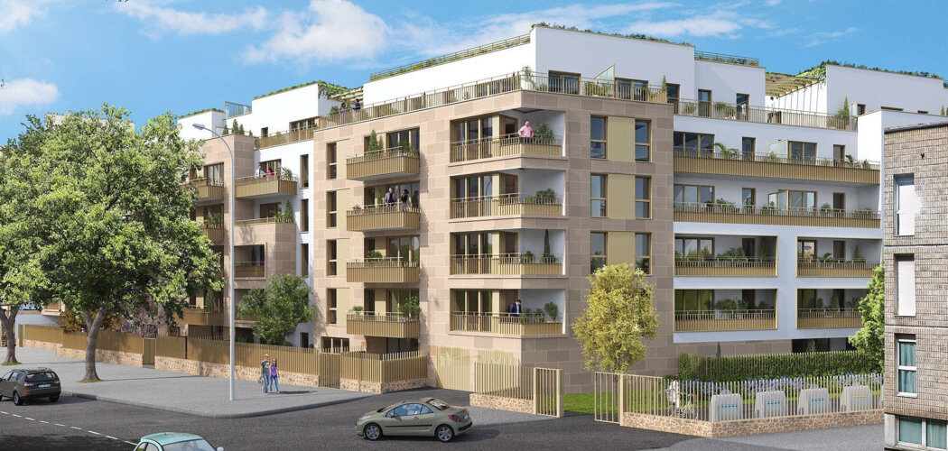 Programme immobilier neuf Square 160 - Aubervilliers proche métro ligne 12 résidence contemporaine (93300) - Référence : 17120
