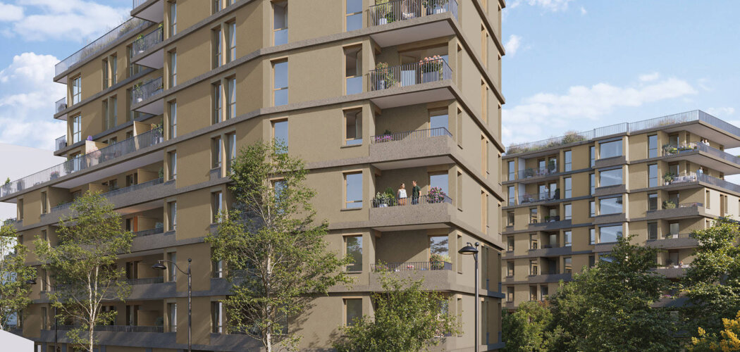 Programme immobilier neuf Stand Up - Aubervilliers secteur Fort d’Aubervilliers à proximité du métro (93300) - Référence : 16558