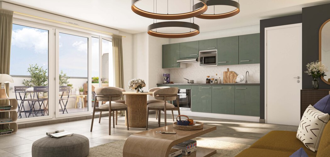 Programme immobilier neuf RÉSIDENCE MAZUREVA - Aucamville : appartements neufs du studio au 4 pièces à 15 min des bassins d’emplois aéronautiques (31140) - Référence : 14863