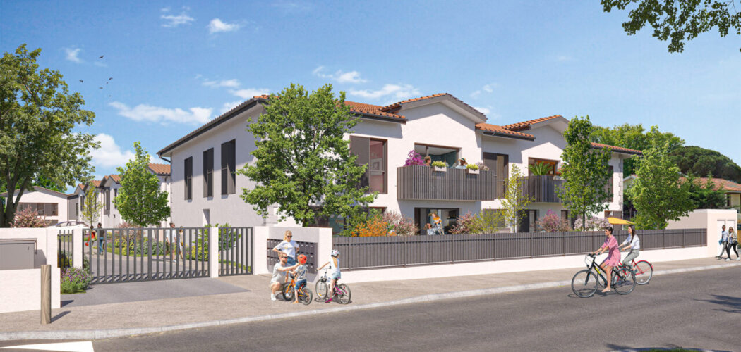 Programme immobilier neuf Domaine du Ruisseau - Audenge à proximité du domaine naturel de Certes (33980) - Référence : 14966