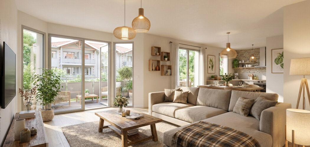 Programme immobilier neuf Le Domaine  de la Romancière - Audenge proche Bassin d’Arcachon (33980) - Référence : 13857