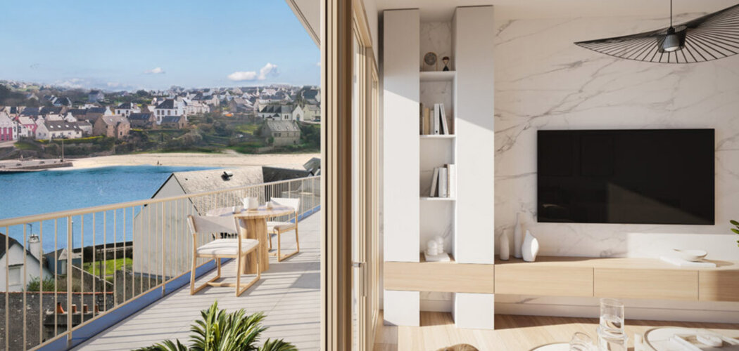 Programme immobilier neuf LA CHALOUPE - Audierne à deux pas de la plage (29770) - Référence : 13876