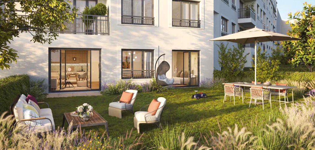 Programme immobilier neuf LE FLOREAL - Aulnay-sous-Bois à distance piétonne de la gare RER B (93600) - Référence : 16535