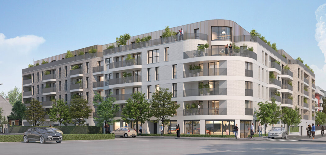 Programme immobilier neuf LES JARDINS D'ADÉLI - Aulnay-sous-Bois à deux pas du RER B (93600) - Référence : 16095