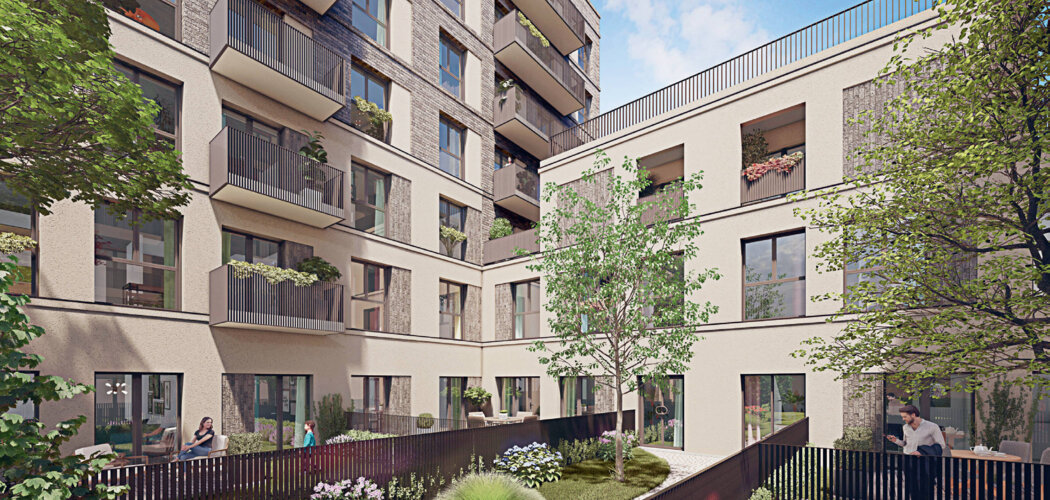 Programme immobilier neuf NEWART - Aulnay-sous-Bois à proximité piétonne du futur métro ligne 16 (93600) - Référence : 12323