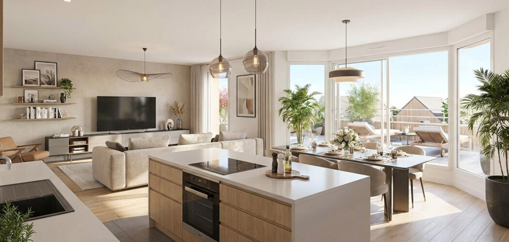 Programme immobilier neuf L'Ancrage - Auray adresse de charme à quelques minutes de la gare (56400) - Référence : 17273