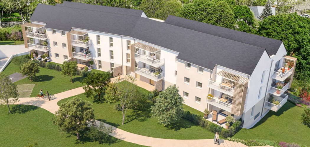 Programme immobilier neuf L'Ancrage - Auray adresse de charme à quelques minutes de la gare (56400) - Référence : 17273