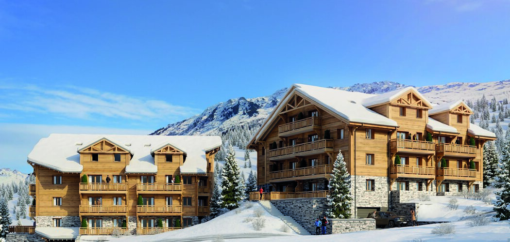 Programme immobilier neuf LE ROC - Avanchers-Valmorel près des stations de ski (73260) - Référence : 8649