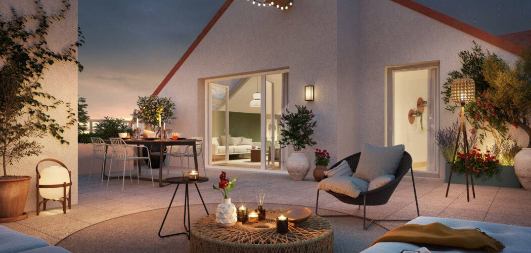 Programme immobilier neuf Les Dryades - Avon : Appartements studio–T5 avec terrasses, jardins et proximité gare (77210) - Référence : 6976