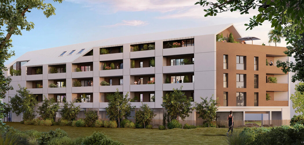 Programme immobilier neuf L'AVIATEUR - Avrillé en coeur de ville au pied du Tramway A (49240) - Référence : 15644