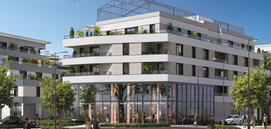 Programme immobilier neuf Matrice - Avrillé investissement locatif meublé proche tramway A (49240) - Référence : 17571