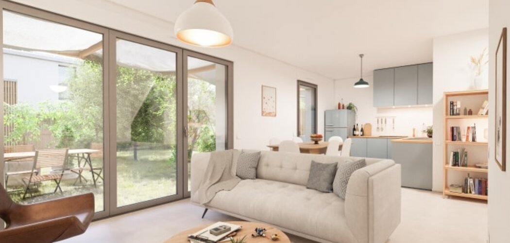 Programme immobilier neuf KENNEDY - Avrillé : maisons et appartements neufs du studio au 5 pièces au pied du tramway (49240) - Référence : 15179