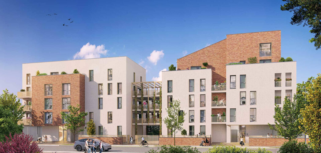 Programme immobilier neuf Le Floréa - Avrillé proche du  tram vers le centre ville d ‘Angers (49240) - Référence : 15643