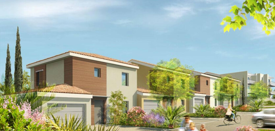 Programme immobilier neuf LES ALLÉES DU PASTELS - Ayguesvives centre : résidence neuve avec appartements et maisons écoresponsables (31450) - Référence : 59