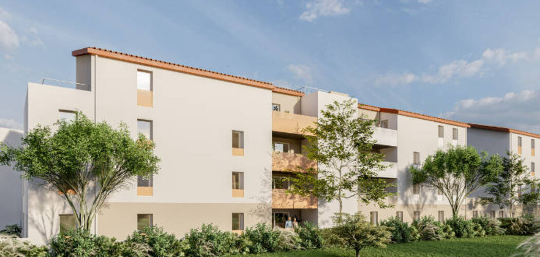 Programme immobilier neuf domaine esperanza - Baillargues : appartements neufs entre centre-ville et Petite Camargue, confort et architecture moderne (34670) - Référence : 8507