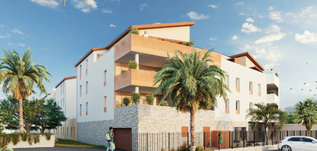 Programme immobilier neuf domaine esperanza - Baillargues : appartements neufs entre centre-ville et Petite Camargue, confort et architecture moderne (34670) - Référence : 8507
